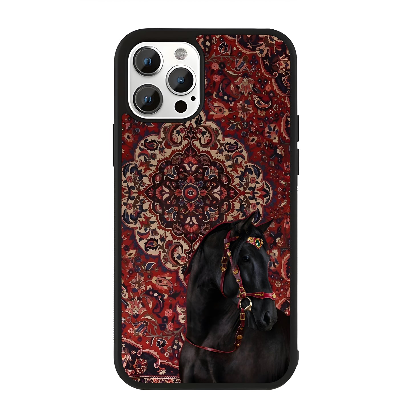 Royal Rider Glass Case Cover