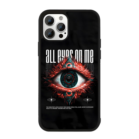 All Eyes on Me Glass Case Cover