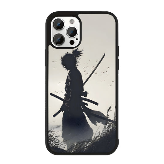 Alone Warrior Anime Glass case