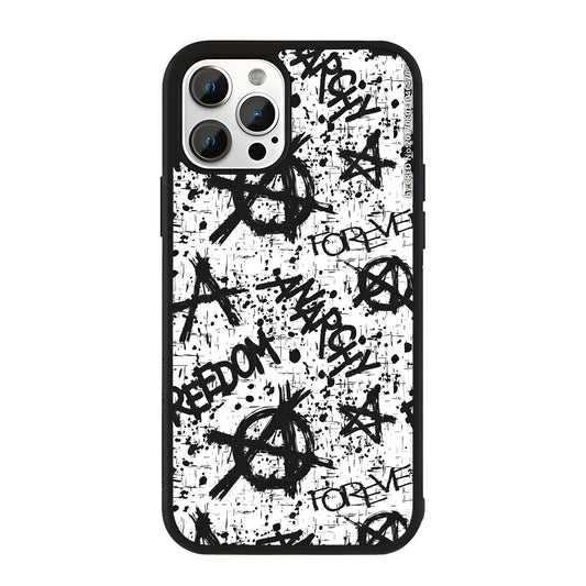 Forever Anarchy Glass Case Cover