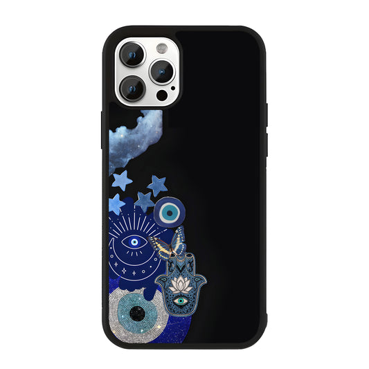 Evil Eye Galactic Cluster Glass Case